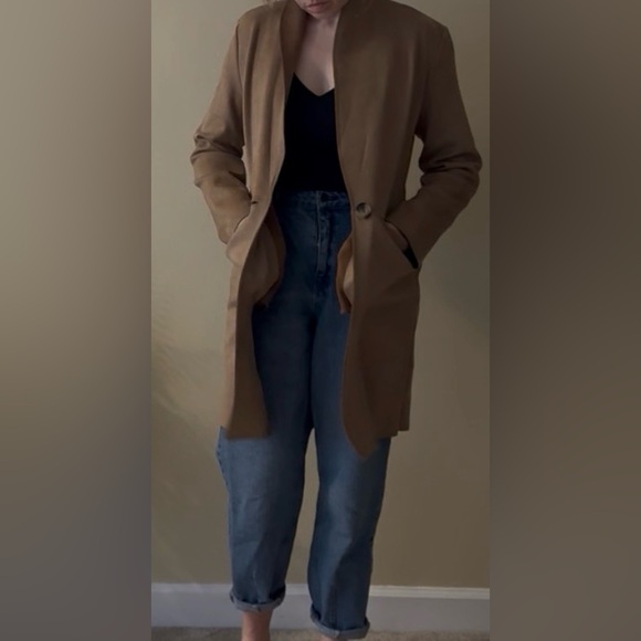 Primark Women's Tan Trench Coat - Picture 2 of 2